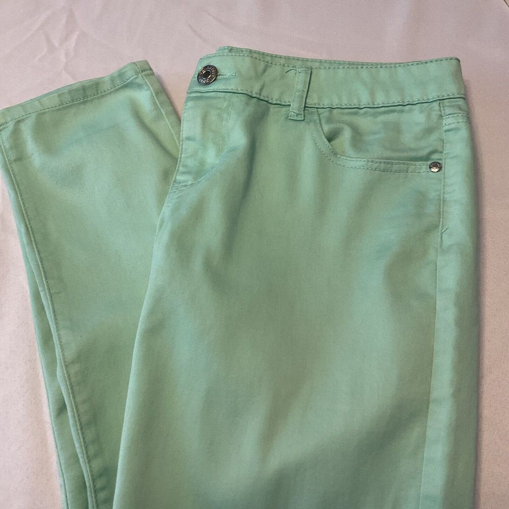 Celebrity Pink Jeans‎ Women's Size 11 Mint Spring Green Low-Rise Pants